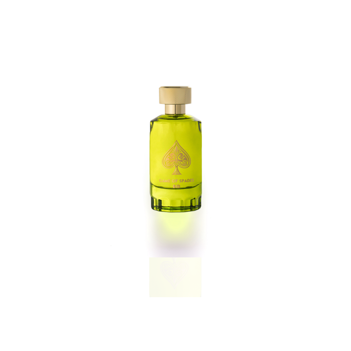 Jo Milano Game of Spades Bid EDP 100ml sobre fondo blanco con reflejo suave