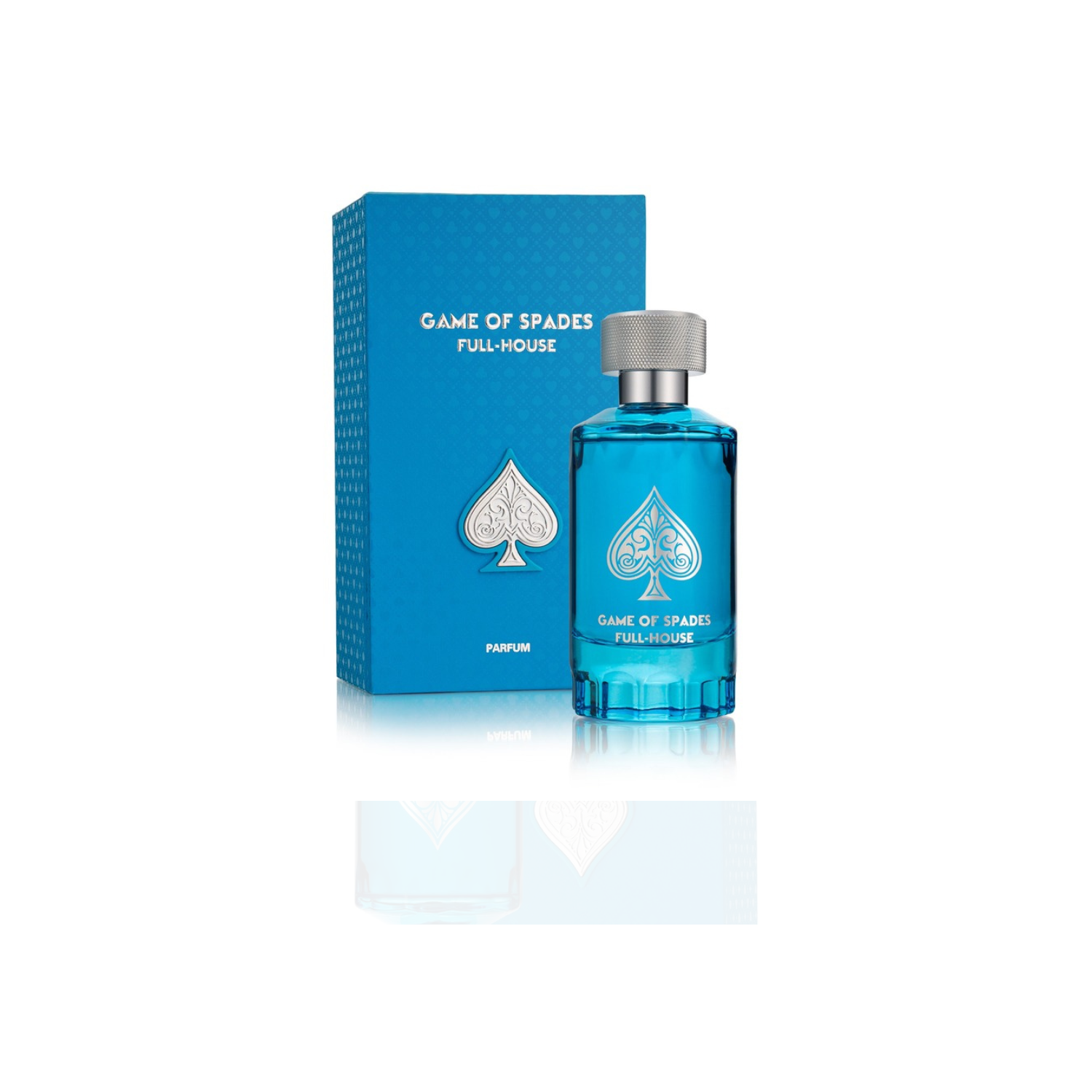 Jo Milano Paris Game of Spades Full House EDP 100ml sobre fondo blanco con reflejo suave