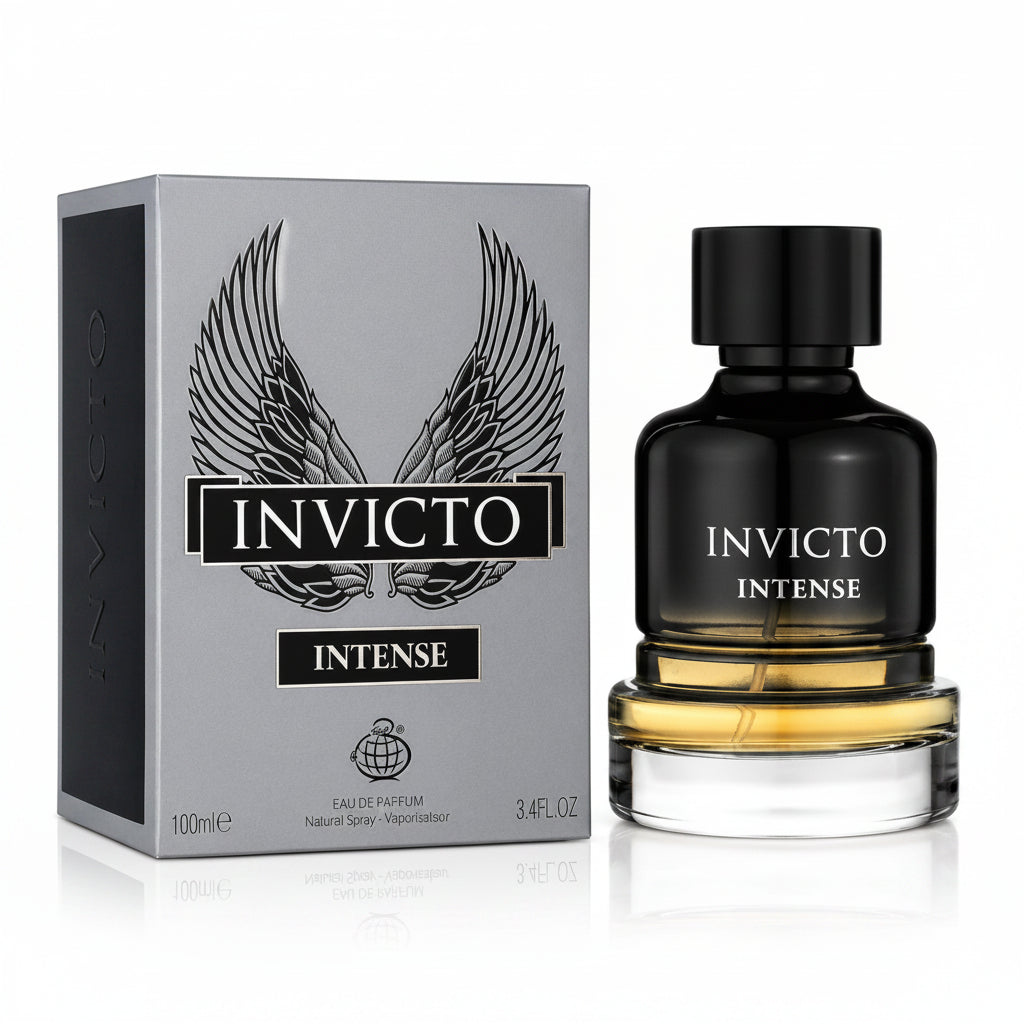 Perfume Fragrance World Invicto Intense EDP 100 Ml Hombre