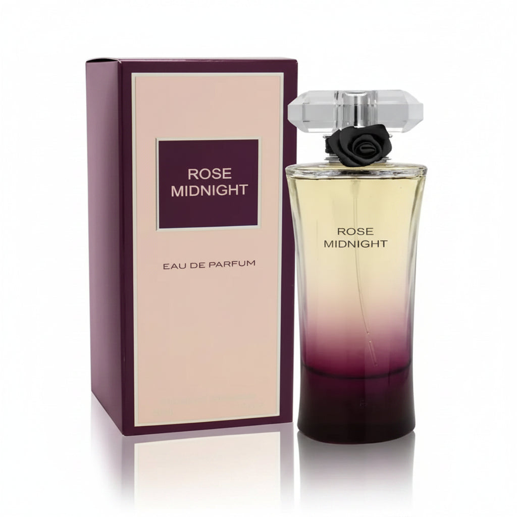 Perfume Fragrance World Rose Midnight EDP 80 Ml Mujer