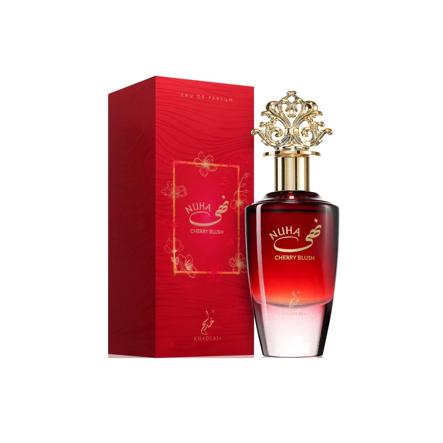 Khadlaj Nuha Cherry Blush EDP 85 ml Mujer