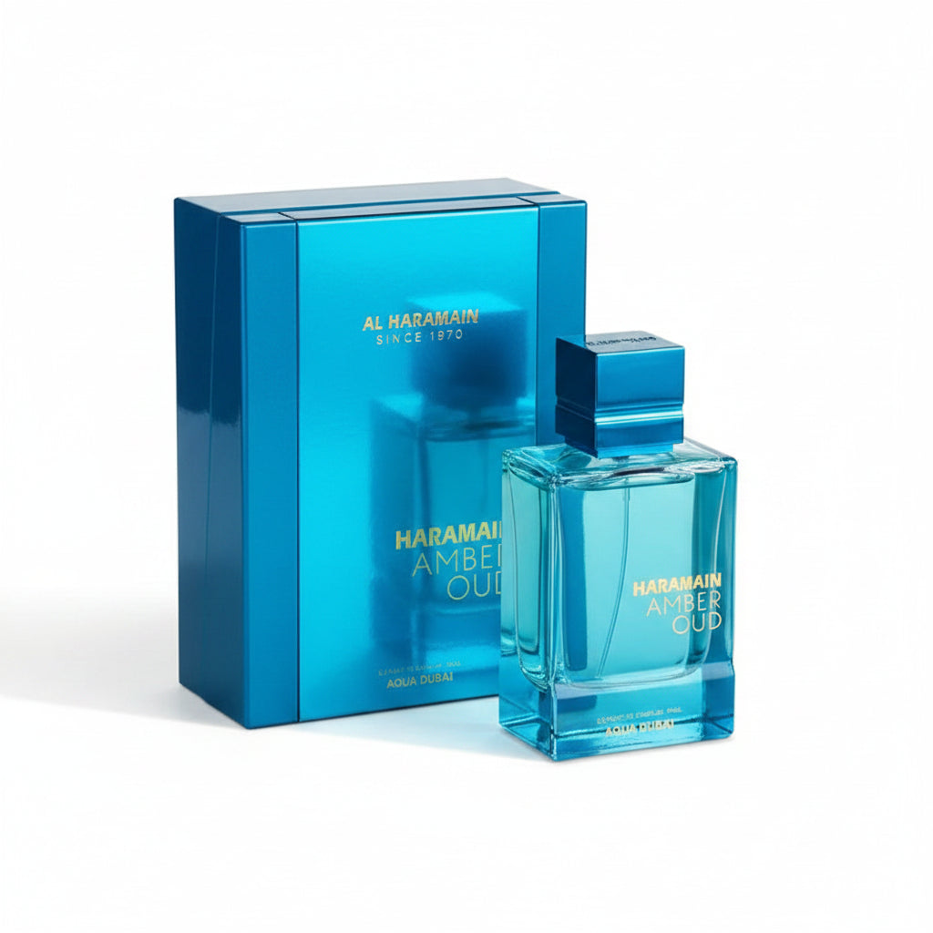 Perfume Al Haramain Amber Oud Aqua Dubai Extrait EDP 100 Ml
