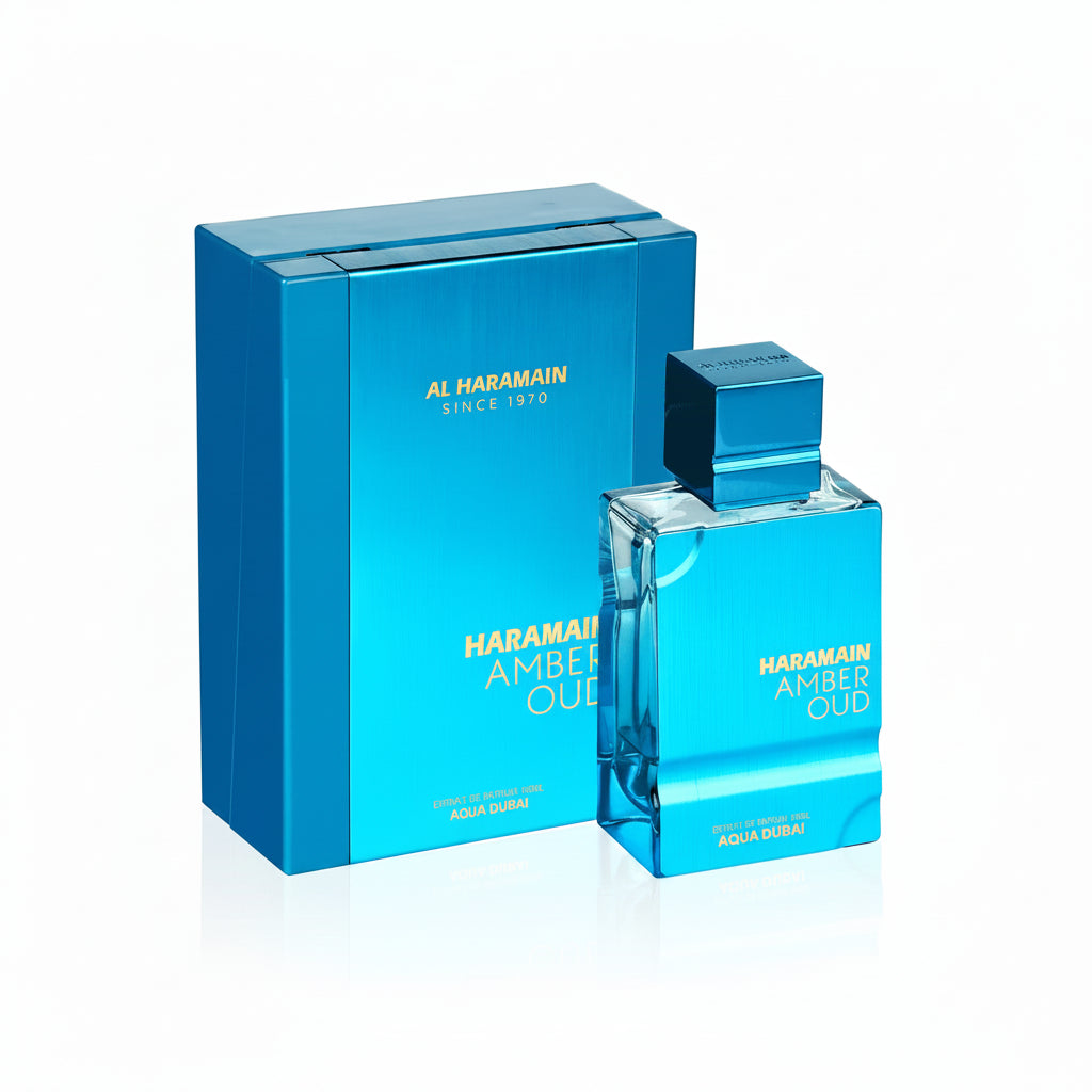 Perfume Al Haramain Amber Oud Aqua Dubai Extrait 75 Ml