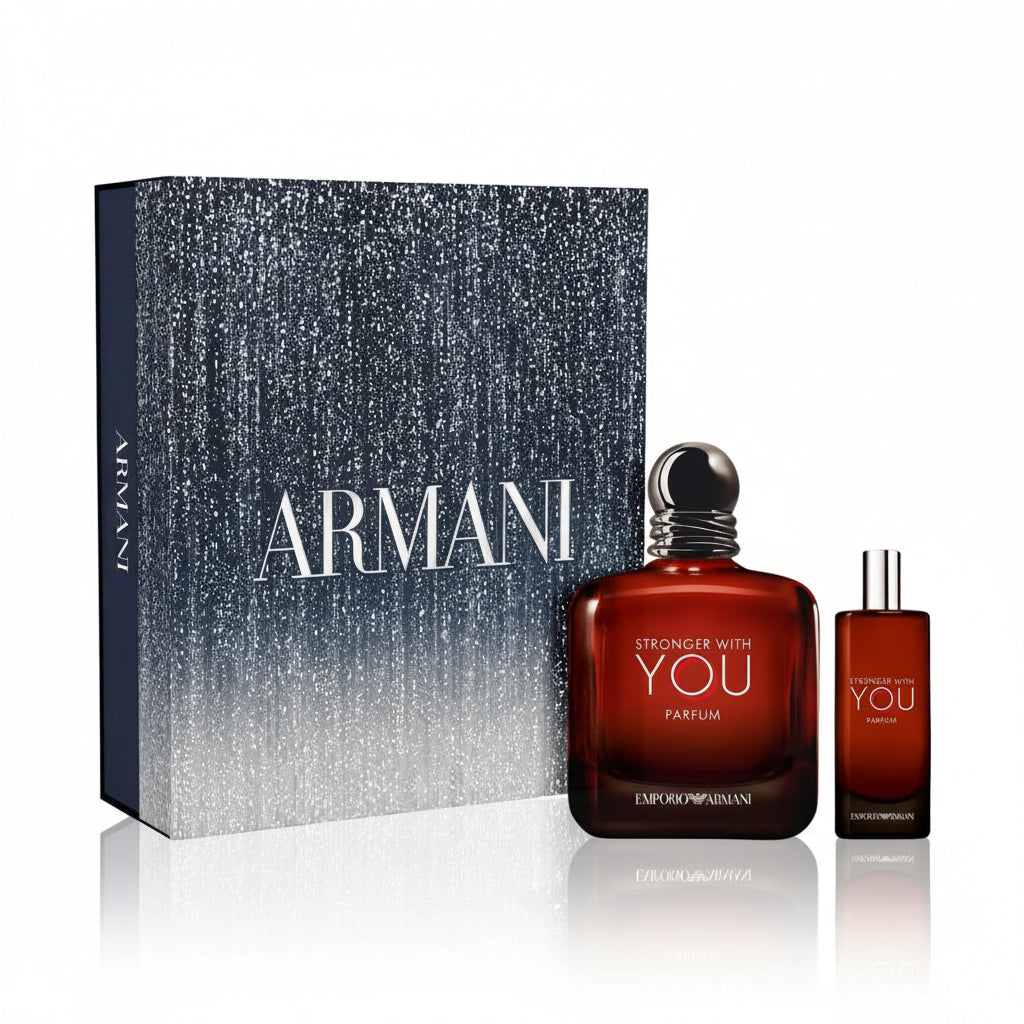 Set Emporio Armani Stronger With You Parfum Homme 100 Ml + 15 Ml