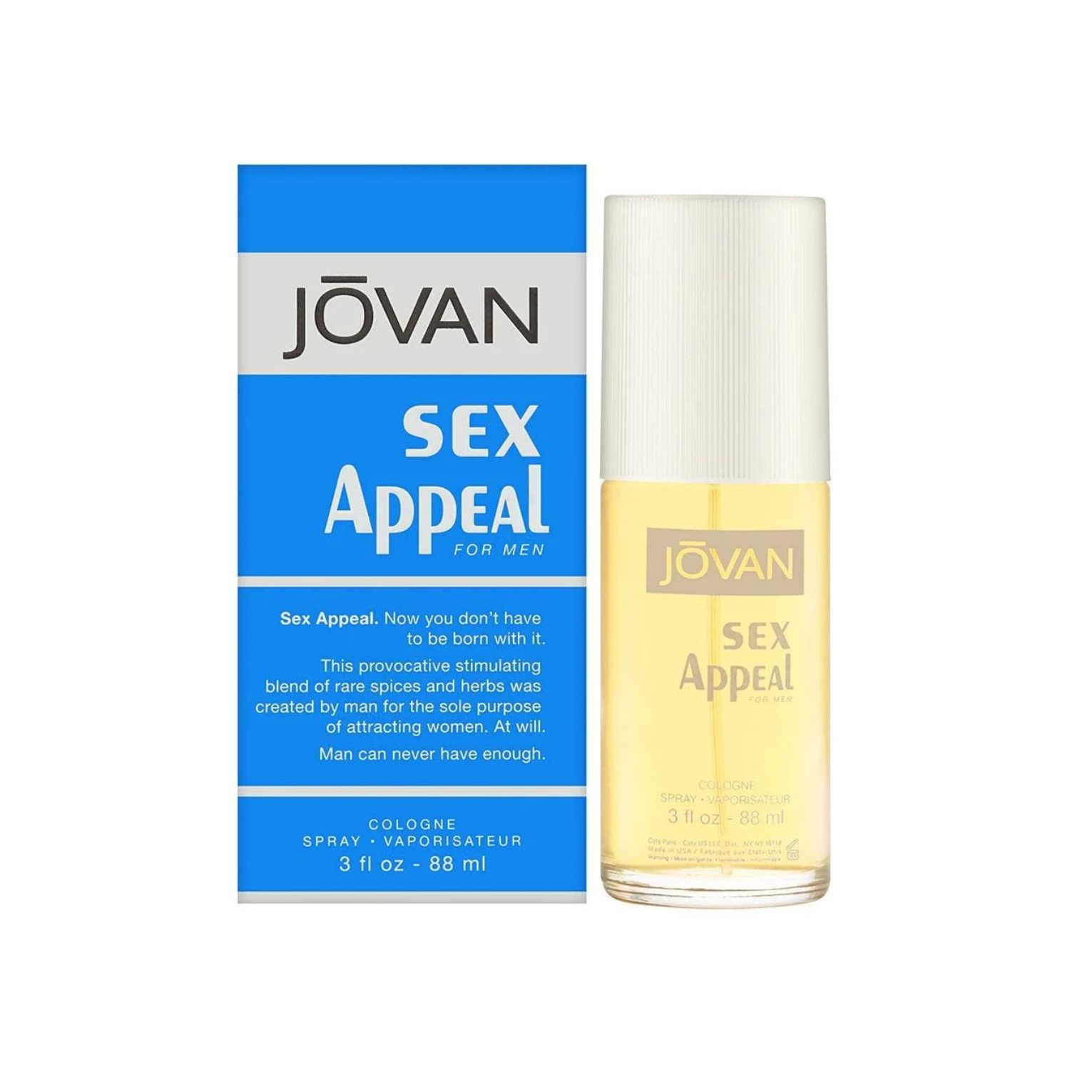 Jovan Sex Appeal Colonia 88 ml Hombre