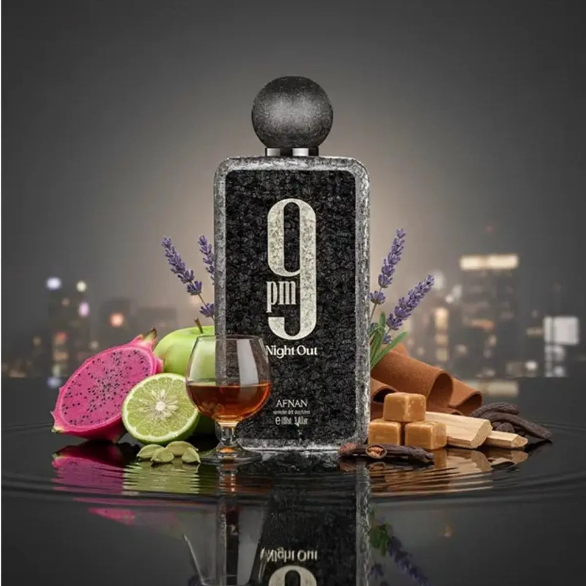Afnan 9 Pm Night Out Extrait De Parfum 100 Ml Hombre